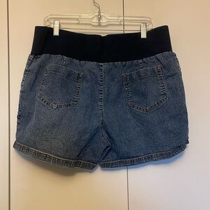 Maternity Jean shorts